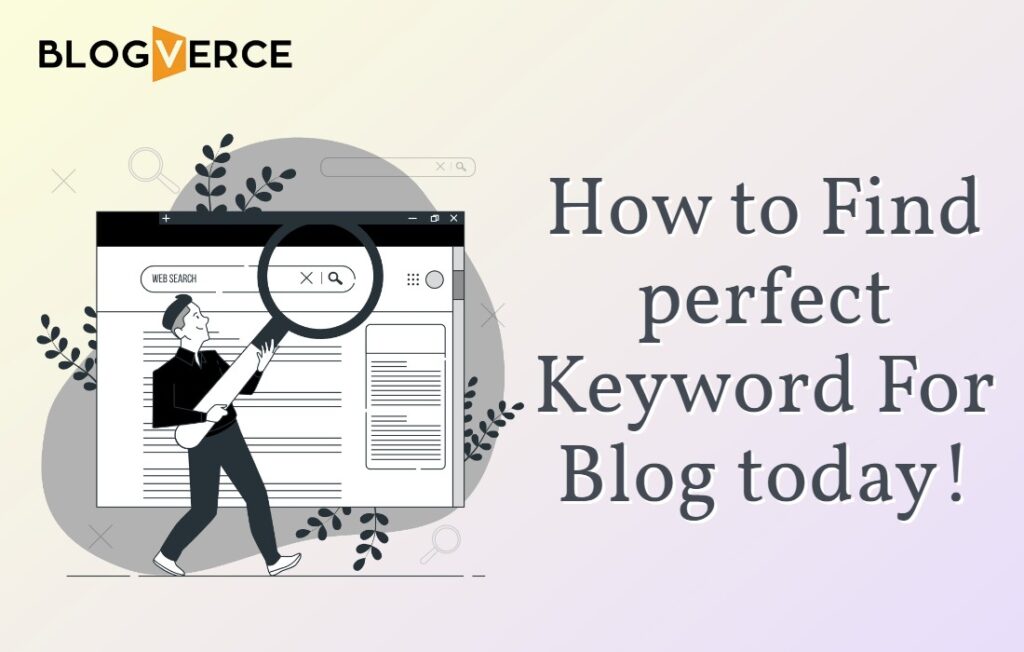 How to find a keyword for blog